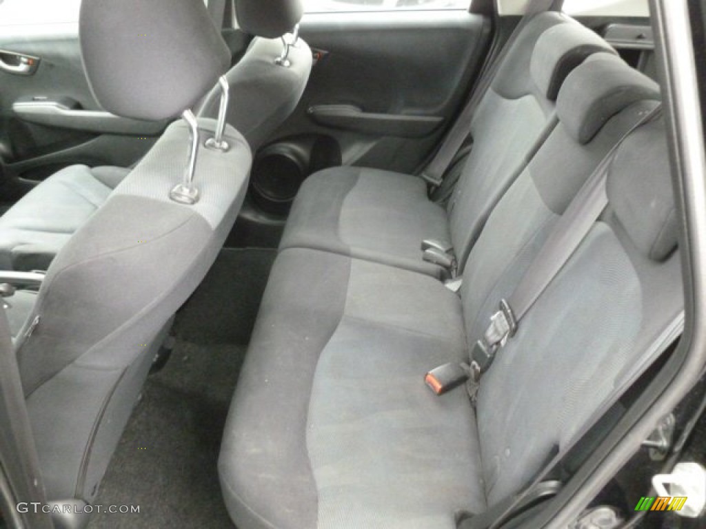 2009 Honda Fit Sport Rear Seat Photo #79423070
