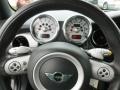 2006 Mini Cooper Black/Panther Black Interior Steering Wheel Photo