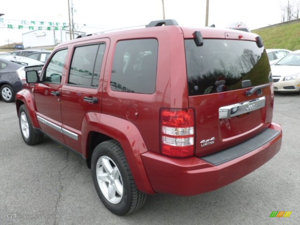 Deep Cherry Red Crystal Pearl 2012 Jeep Liberty Limited 4x4 Exterior Photo #79423523
