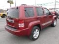 2012 Deep Cherry Red Crystal Pearl Jeep Liberty Limited 4x4  photo #7