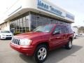 Inferno Red Pearl 2004 Jeep Grand Cherokee Limited 4x4