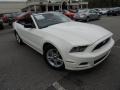 2013 Performance White Ford Mustang V6 Convertible  photo #1