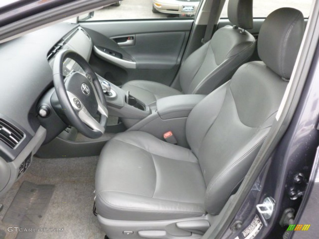 Dark Gray Interior 2010 Toyota Prius Hybrid V Photo #79424285