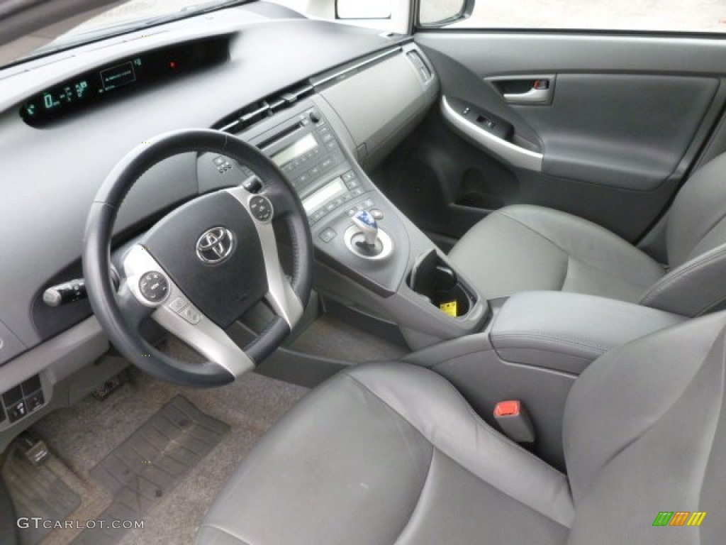 Dark Gray Interior 2010 Toyota Prius Hybrid V Photo #79424294