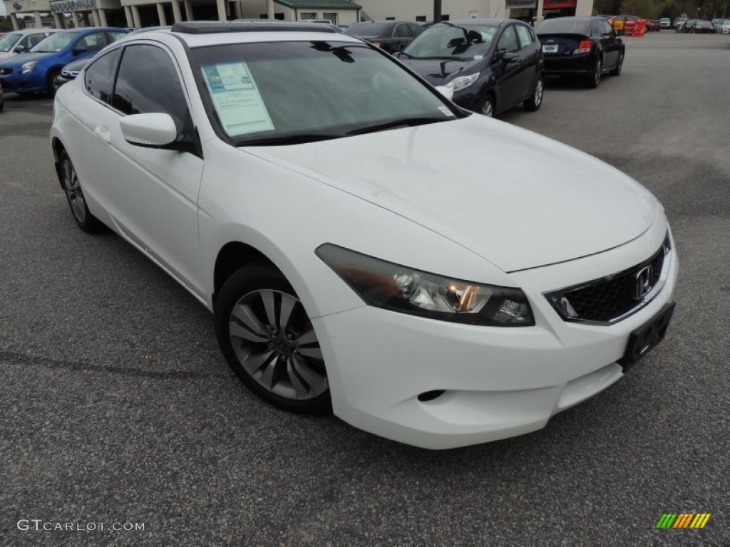 Taffeta White 2008 Honda Accord EX-L Coupe Exterior Photo #79424324