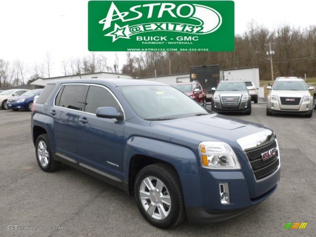 Steel Blue Metallic GMC Terrain