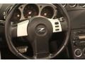 2005 Nissan 350Z Charcoal Interior Steering Wheel Photo