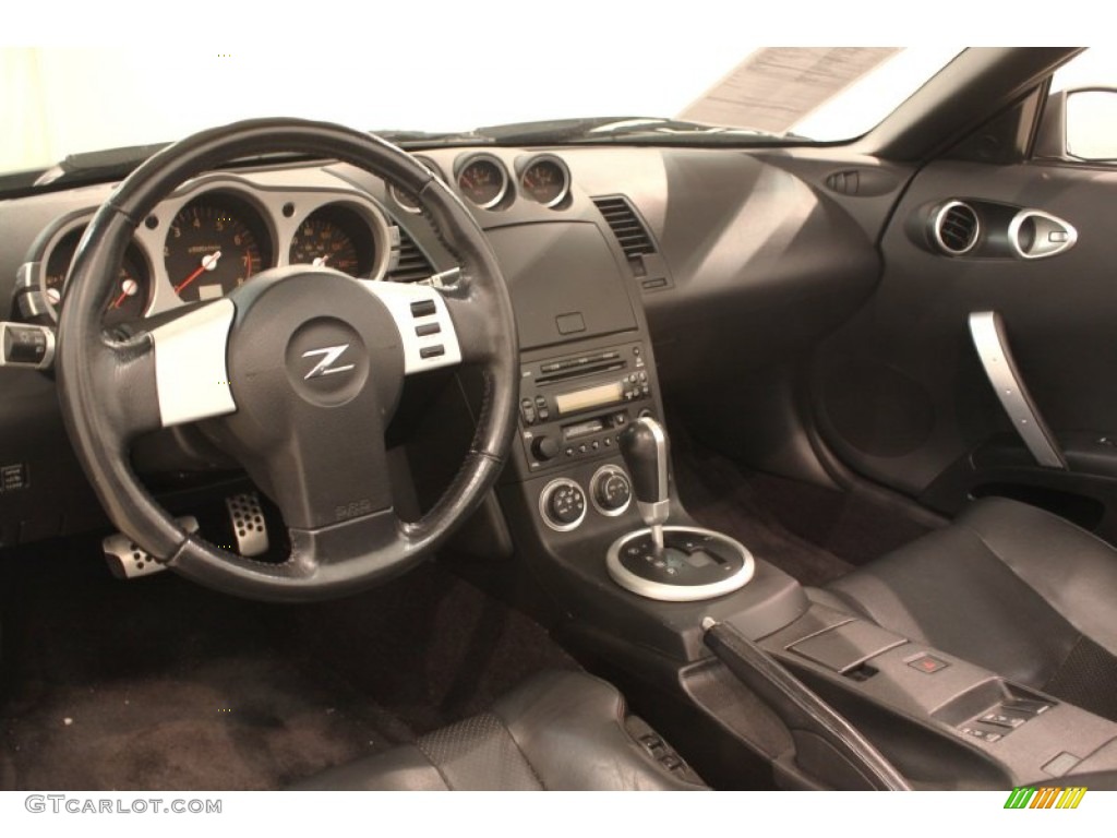 2005 Nissan 350Z Touring Roadster Charcoal Dashboard Photo #79425971