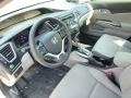 2013 Alabaster Silver Metallic Honda Civic LX Sedan  photo #15