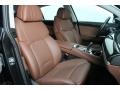 2010 BMW 5 Series Cinnamon Brown Dakota Leather Interior Front Seat Photo