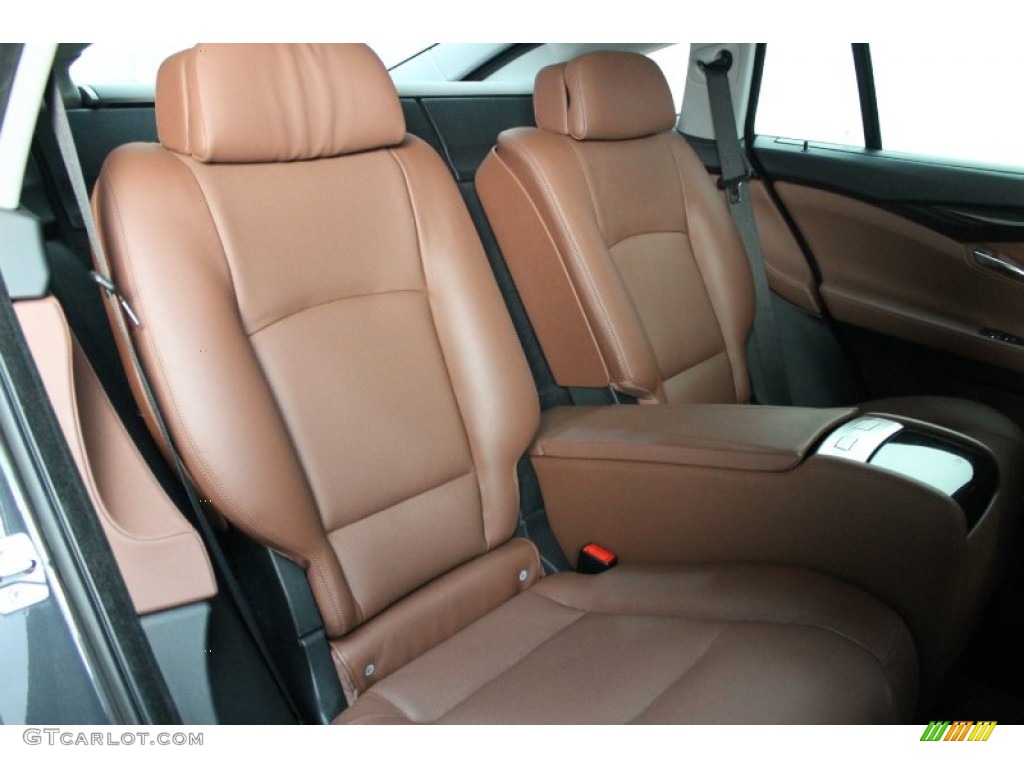 Cinnamon Brown Dakota Leather Interior 2010 BMW 5 Series 535i Gran Turismo Photo #79427705