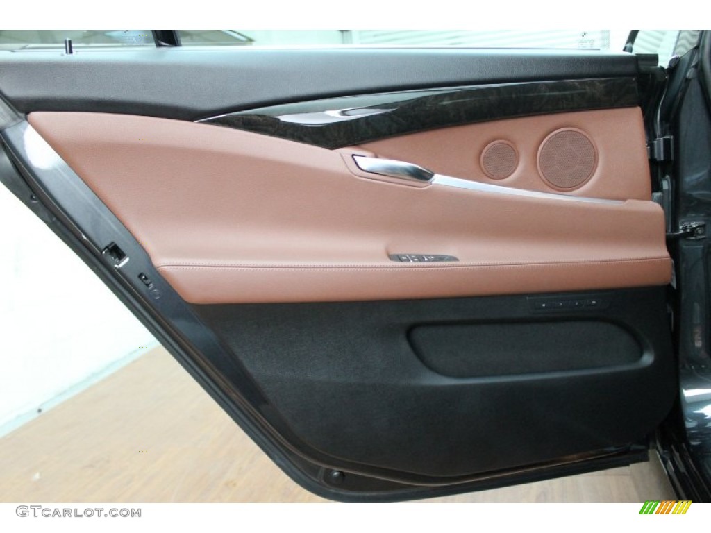 2010 5 Series 535i Gran Turismo - Dark Graphite Metallic / Cinnamon Brown Dakota Leather photo #29