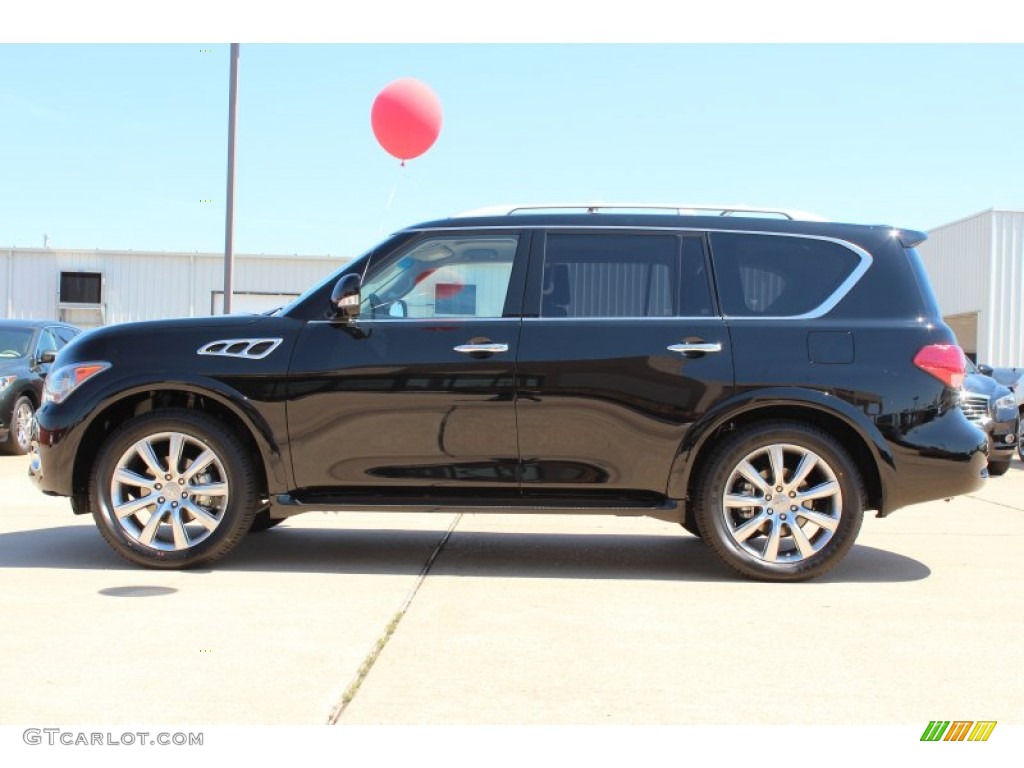 Black Obsidian 2013 Infiniti QX 56 Exterior Photo #79428117