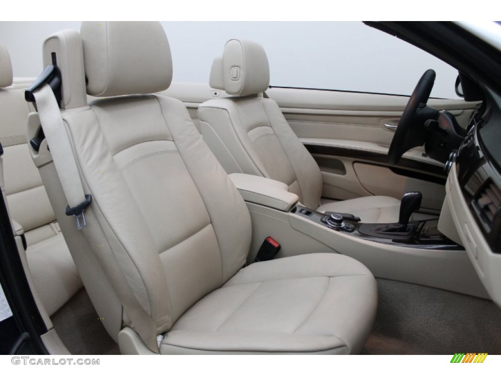 2009 3 Series 328i Convertible - Monaco Blue Metallic / Cream Beige Dakota Leather photo #26