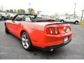 2010 Torch Red Ford Mustang GT Premium Convertible  photo #7
