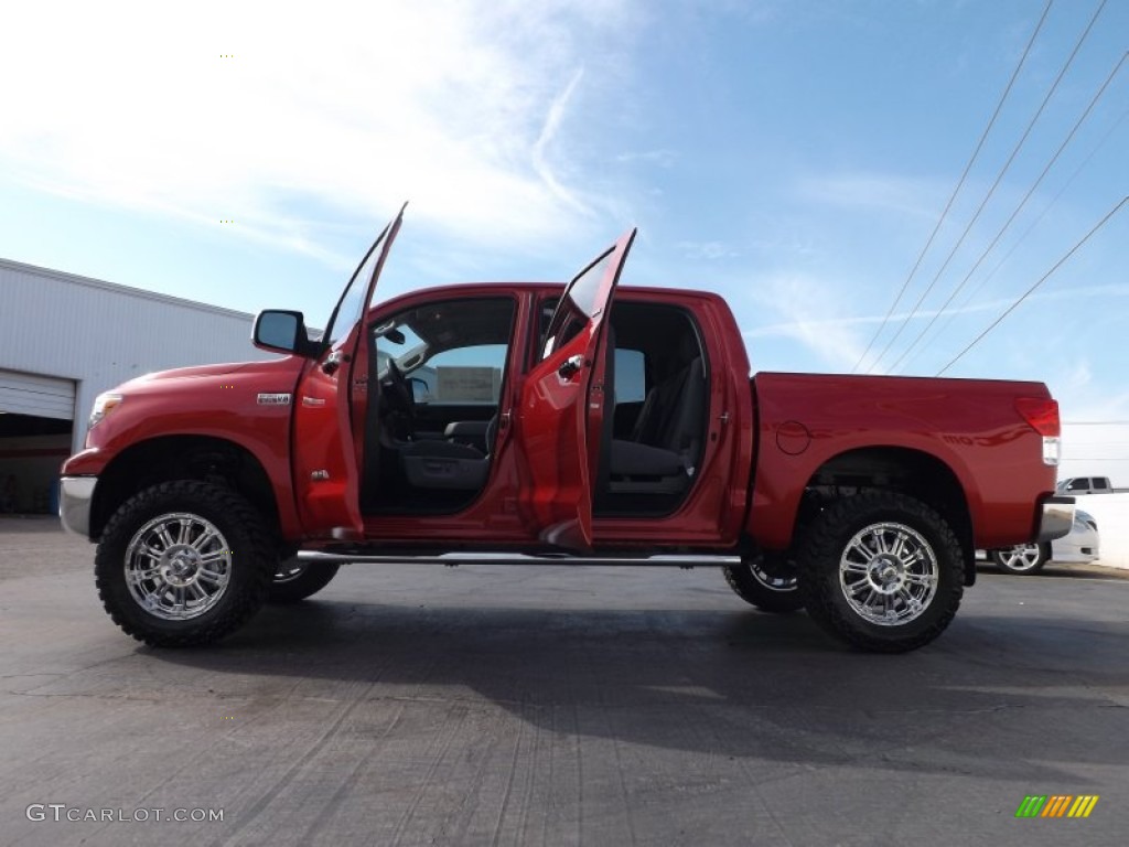 2013 Tundra SR5 CrewMax 4x4 - Barcelona Red Metallic / Graphite photo #5
