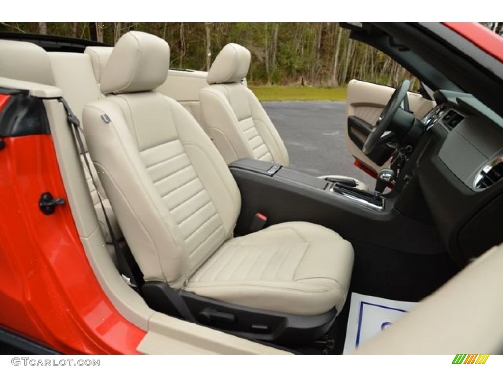 2010 Ford Mustang GT Premium Convertible Interior Color Photos