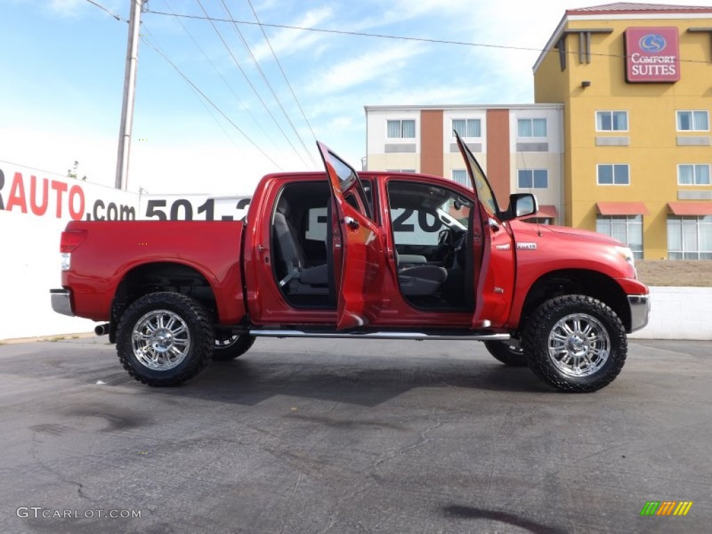 2013 Tundra SR5 CrewMax 4x4 - Barcelona Red Metallic / Graphite photo #10