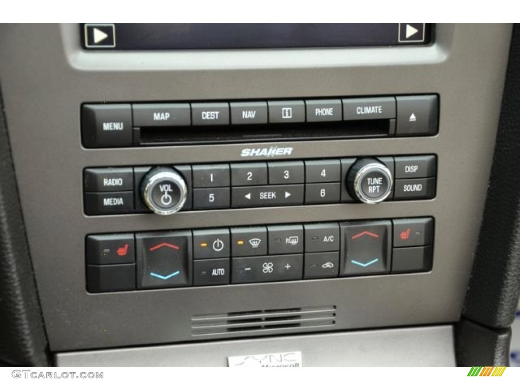 2010 Ford Mustang GT Premium Convertible Controls Photos