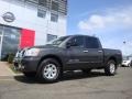 2006 Smoke Gray Nissan Titan SE Crew Cab 4x4  photo #4