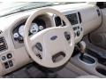 Medium/Dark Pebble 2006 Ford Escape XLT V6 4WD Dashboard