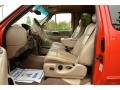 2002 Bright Red Ford F150 Lariat SuperCab 4x4  photo #21