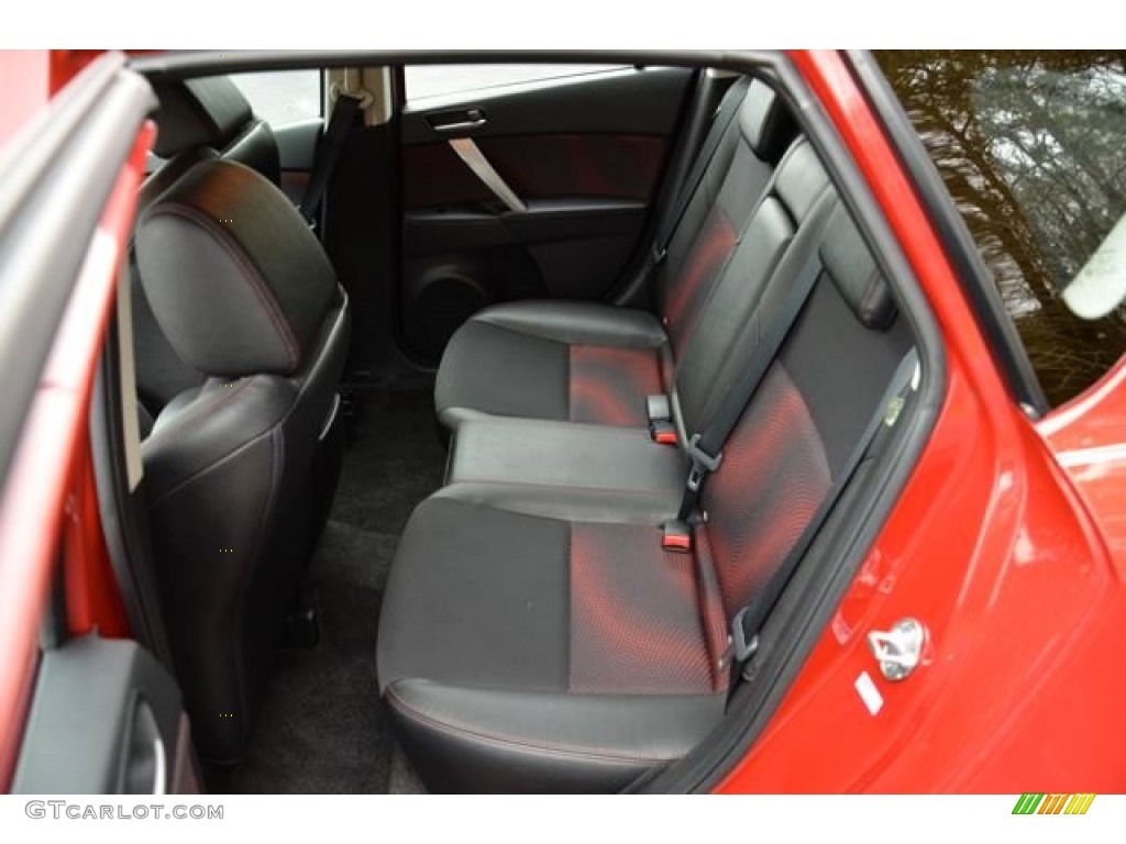 Black/Red Interior 2010 Mazda MAZDA3 MAZDASPEED3 Sport 5 Door Photo #79430258