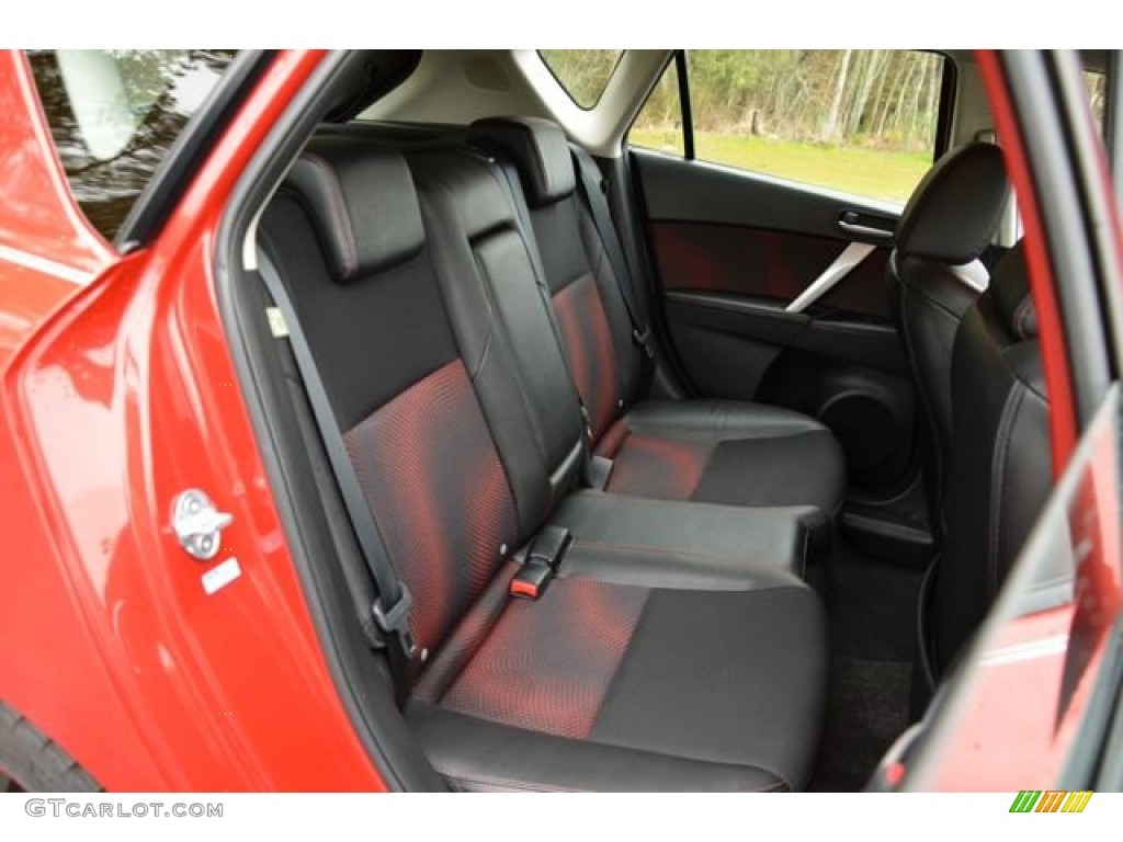 2010 Mazda MAZDA3 MAZDASPEED3 Sport 5 Door Rear Seat Photos