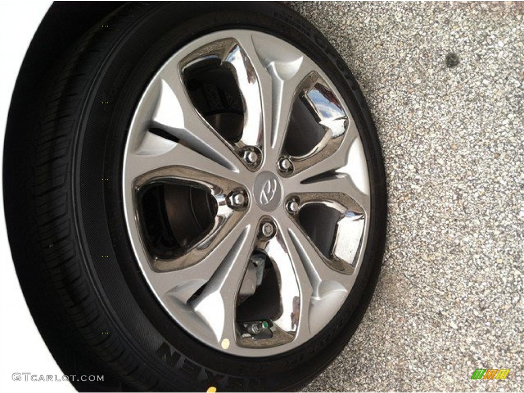 2013 Elantra GT - Monaco White / Beige photo #3