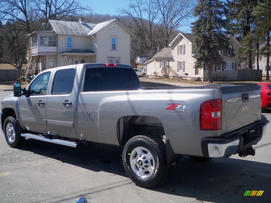 2013 Silverado 2500HD LT Crew Cab 4x4 - Graystone Metallic / Ebony photo #7