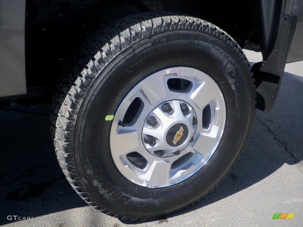 2013 Silverado 2500HD LT Crew Cab 4x4 - Graystone Metallic / Ebony photo #10