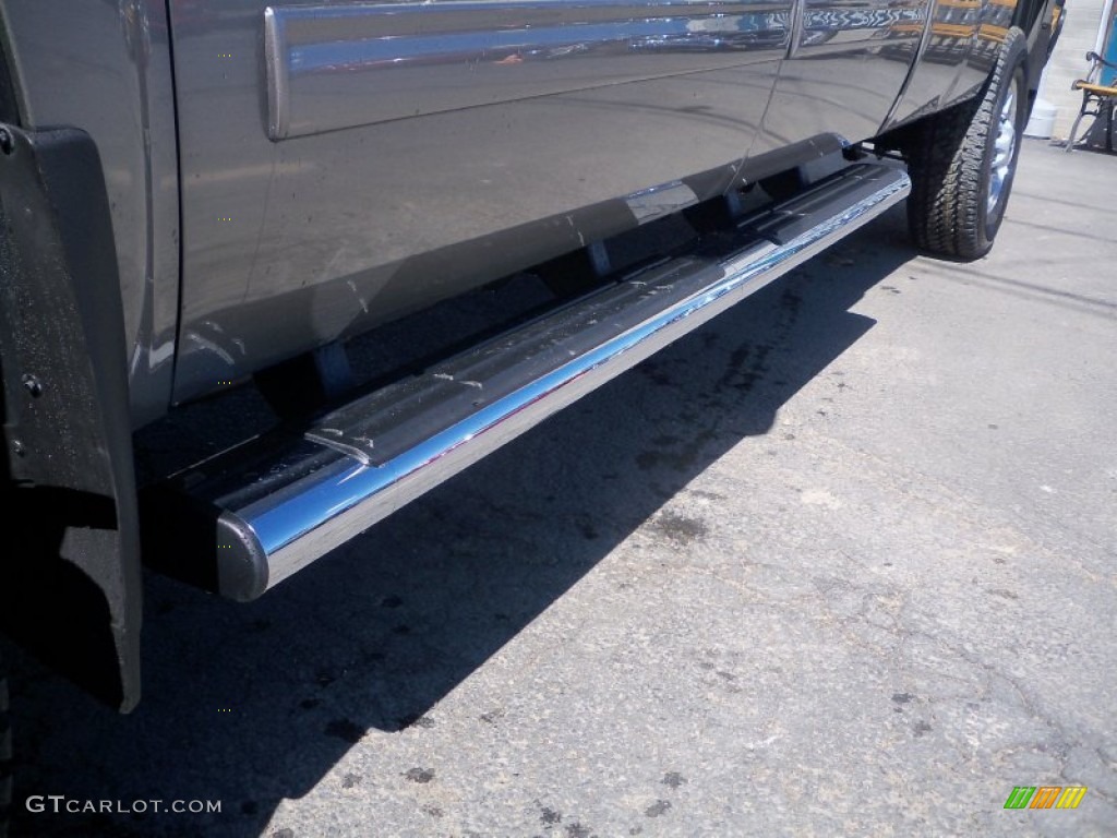 2013 Silverado 2500HD LT Crew Cab 4x4 - Graystone Metallic / Ebony photo #11