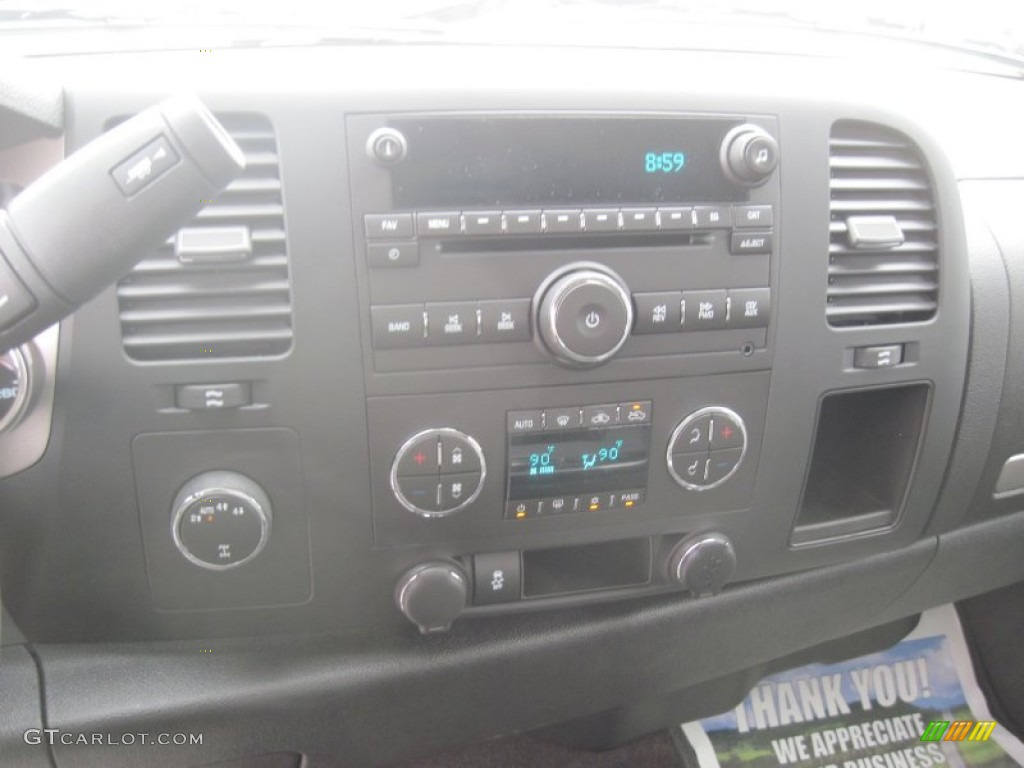 2013 Silverado 1500 LT Extended Cab 4x4 - Blue Granite Metallic / Ebony photo #9