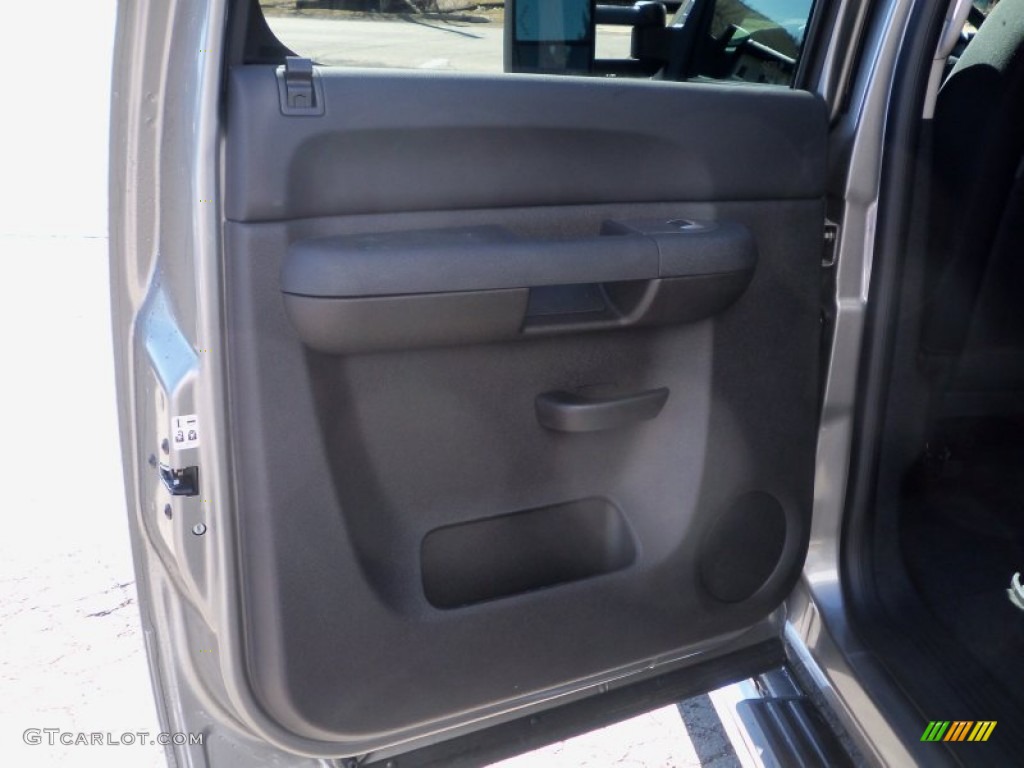 2013 Silverado 2500HD LT Crew Cab 4x4 - Graystone Metallic / Ebony photo #17