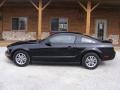 Black 2005 Ford Mustang V6 Deluxe Coupe Exterior