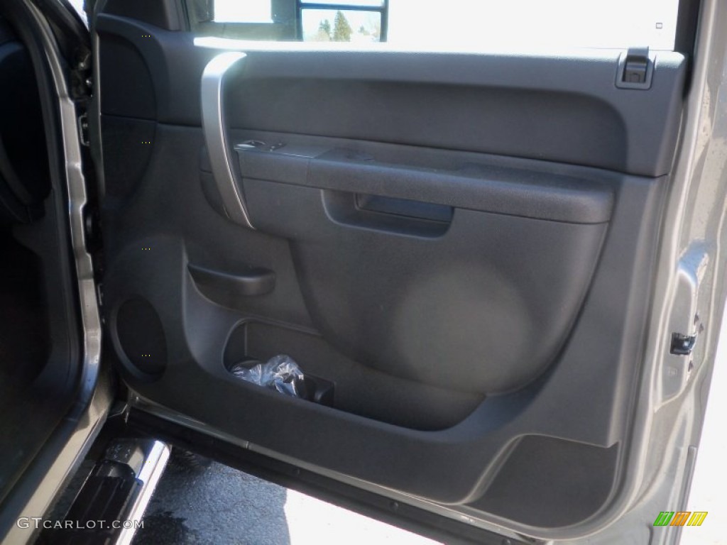 2013 Silverado 2500HD LT Crew Cab 4x4 - Graystone Metallic / Ebony photo #21