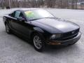 2005 Black Ford Mustang V6 Deluxe Coupe  photo #4