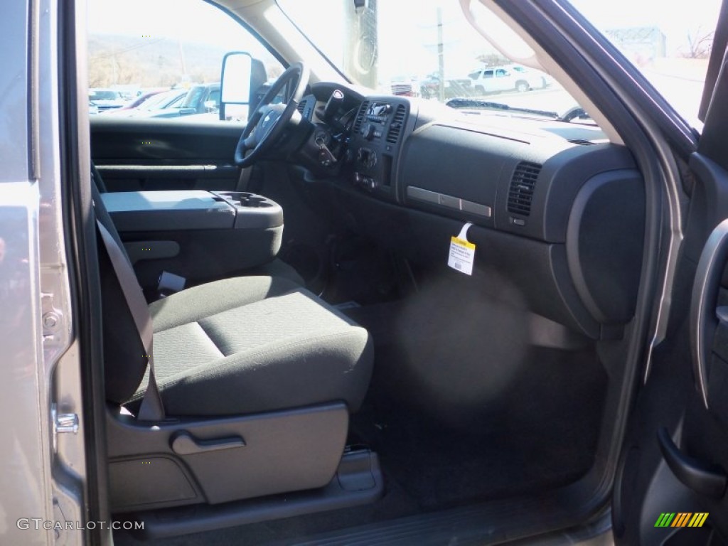 2013 Silverado 2500HD LT Crew Cab 4x4 - Graystone Metallic / Ebony photo #23