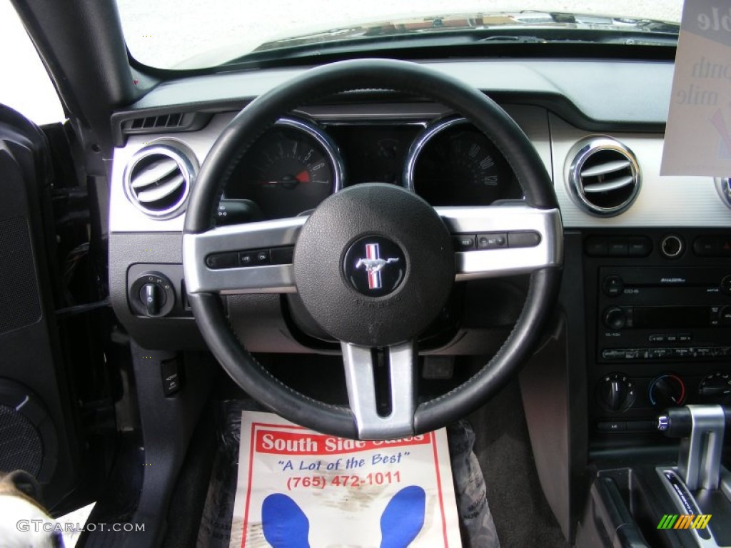 2005 Ford Mustang V6 Deluxe Coupe Steering Wheel Photos