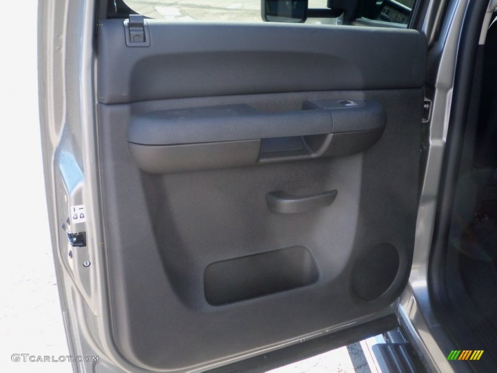 2013 Silverado 2500HD LT Crew Cab 4x4 - Graystone Metallic / Ebony photo #27