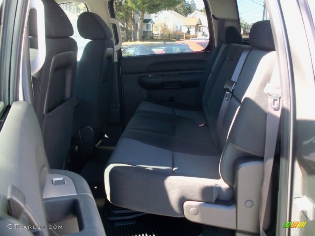 2013 Silverado 2500HD LT Crew Cab 4x4 - Graystone Metallic / Ebony photo #28