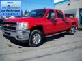 2013 Victory Red Chevrolet Silverado 3500HD LT Crew Cab 4x4  photo #1