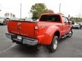 Vermillion Red - F350 Super Duty Lariat Crew Cab 4x4 Dually Photo No. 5