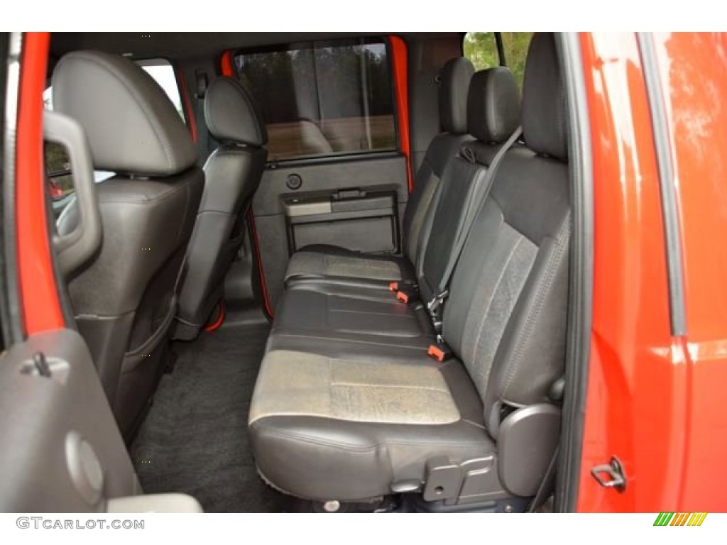 2011 Ford F350 Super Duty Lariat Crew Cab 4x4 Dually Rear Seat Photos