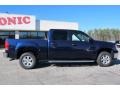 2012 Midnight Blue Metallic GMC Sierra 1500 SLE Crew Cab  photo #8