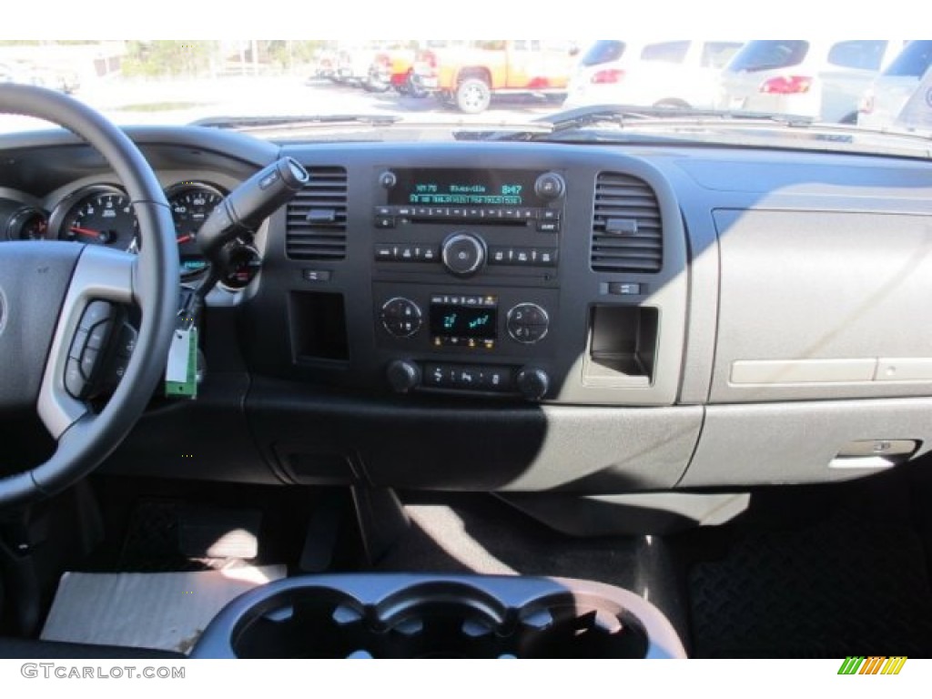 2012 Sierra 1500 SLE Crew Cab - Midnight Blue Metallic / Ebony photo #13