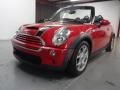 Chili Red 2005 Mini Cooper S Convertible