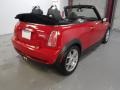 2005 Chili Red Mini Cooper S Convertible  photo #14