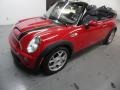 2005 Chili Red Mini Cooper S Convertible  photo #16