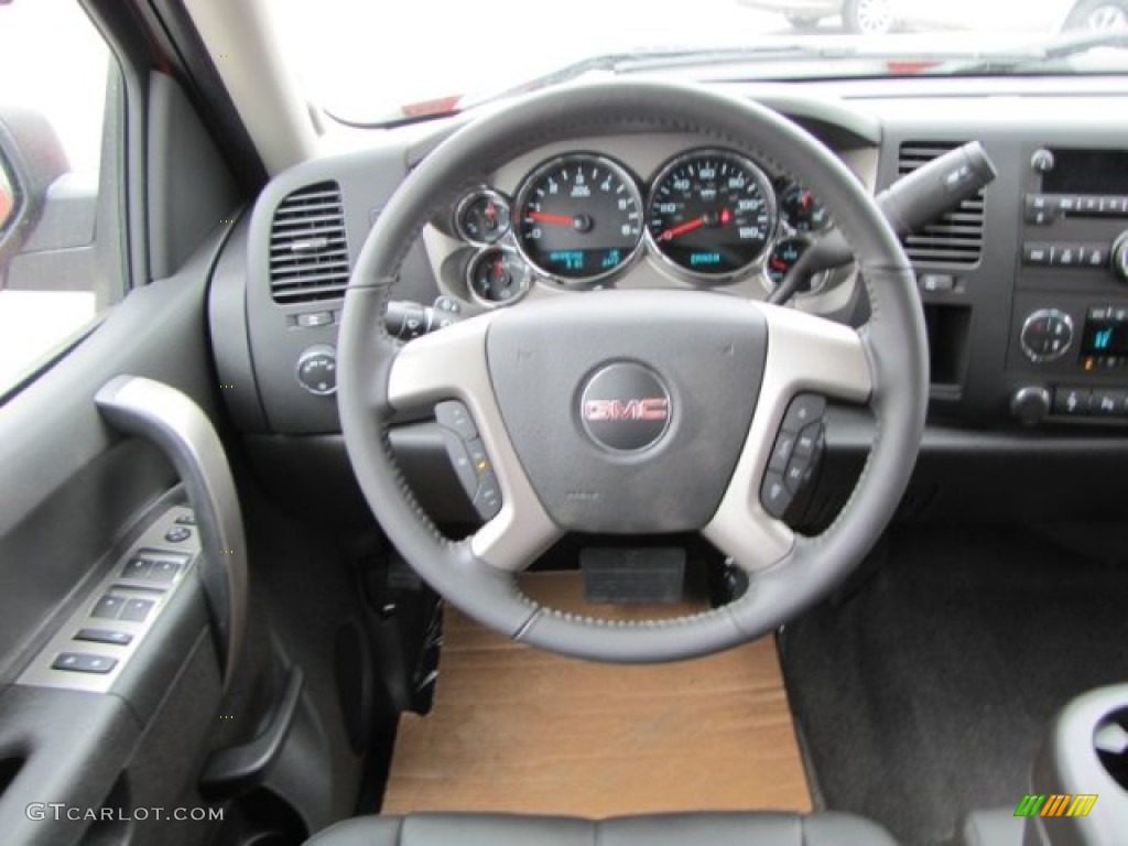 2012 GMC Sierra 1500 SLE XFE Crew Cab Steering Wheel Photos